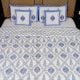 Blue Serenity Jaipuri Quilt